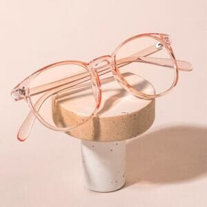 Ezra Pink Computer Blue Light Glasses